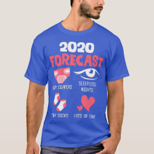 Babydusche Shirts für Mama und Vater bald sein