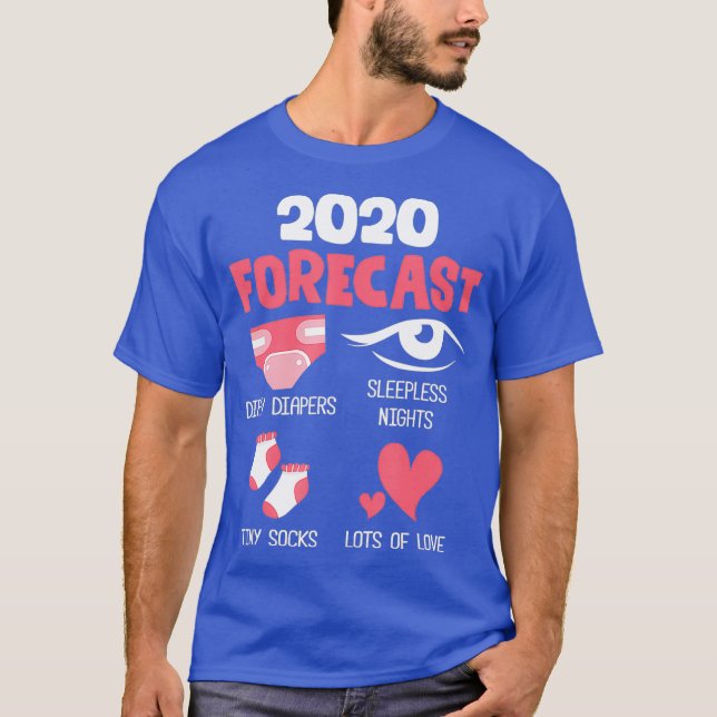 Babydusche Shirts für Mama und Vater bald sein (Vorderseite)