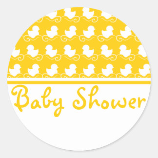 Babydusche-Siegel-Aufkleber Runder Aufkleber