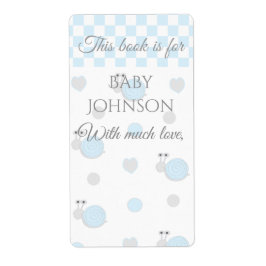 Babydusche "Snips & Snails" Buchzeichen Blatt 8