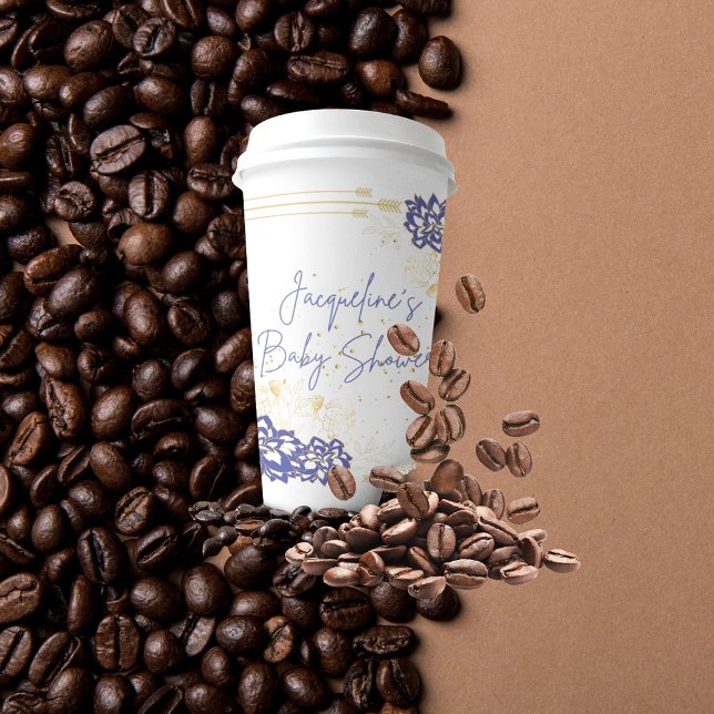 Babydusche Snowman Lila Papierbecher (Von Creator hochgeladen)