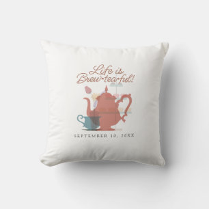 Babydusche Tee Party Niedlich Minimalistisch Boho Kissen