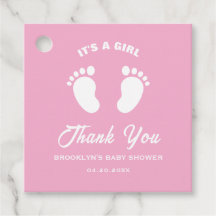 Babydusche Trendy Trendy The Girl Pink White Fee
