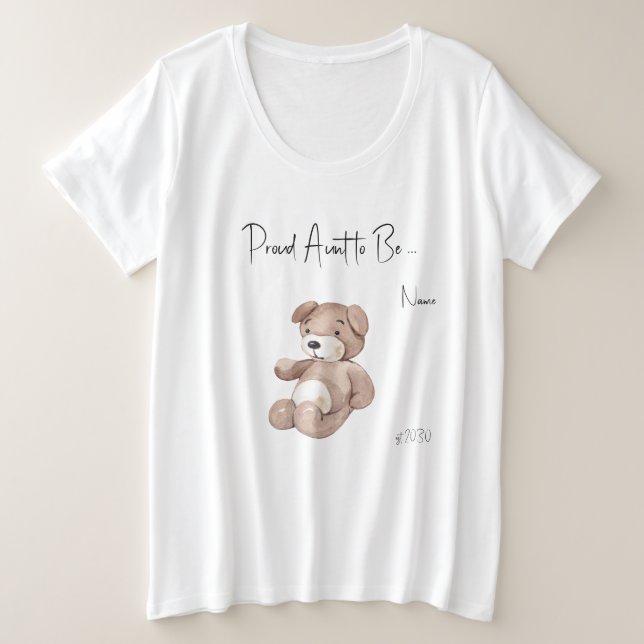 Babydusche und T - Shirt mit Babygröße (Design vorne)