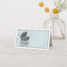 Babydusche Vintag Baby Stroller Pram