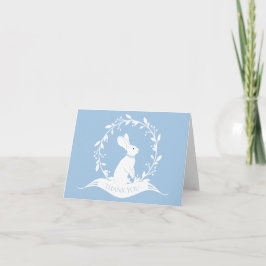 Babydusche von Bunny Boys Danke, Anmerkung Dankeskarte