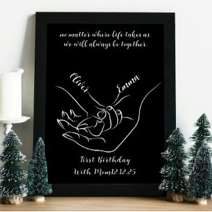 Babydusche Wall Art Fotodruck