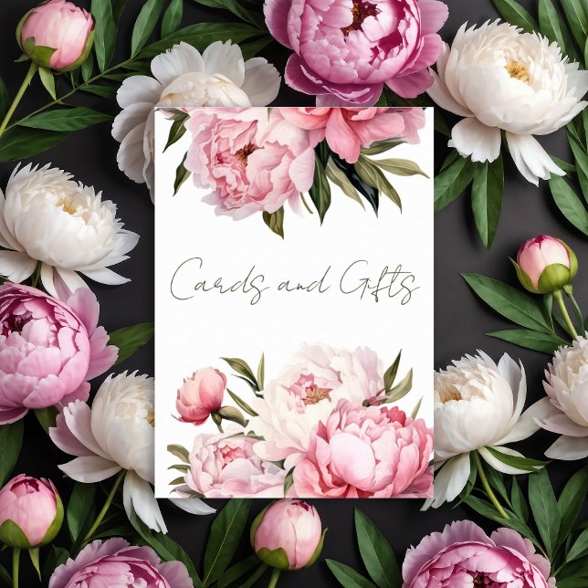 Babydusche Wasserfarbenkarten und Geschenke Poster (Von Creator hochgeladen)