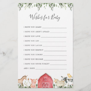 Babyduschen für landwirtschaftliche Nutztiere