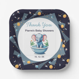 Babyduschen Pappteller