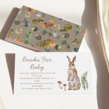 Babyduschenkarte für Kaninchen
