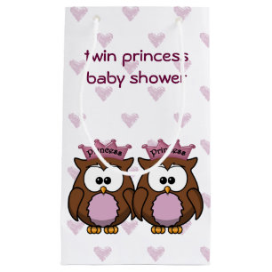 Babyduschgeschenk für zwei Prinzessinnen Kleine Geschenktüte