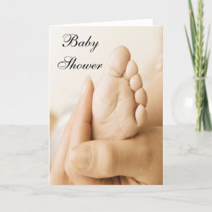 Babyduschkarte Feiertagskarte