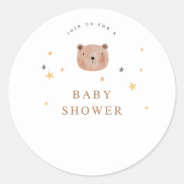 Babyduschkleber Runder Aufkleber