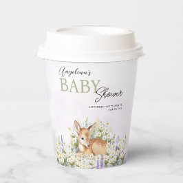 Babyduschpapier Pappbecher