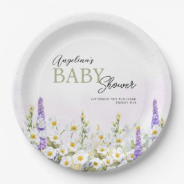 Babyduschplatte Pappteller