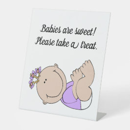 Babyduschschilder Sockelschild