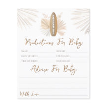 Babyduschvorhersagen und Anleitung