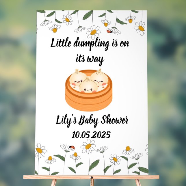 Babyduschzeichen aus Plexiglas Acrylschild (Neutral)