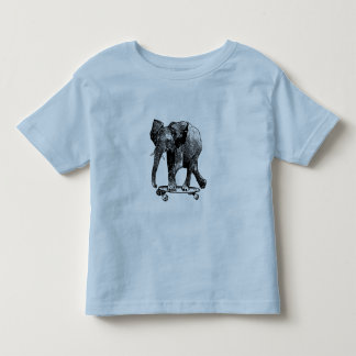 Babyelefant-Skateboards mit dem Besten von ihnen! Kleinkind T-shirt