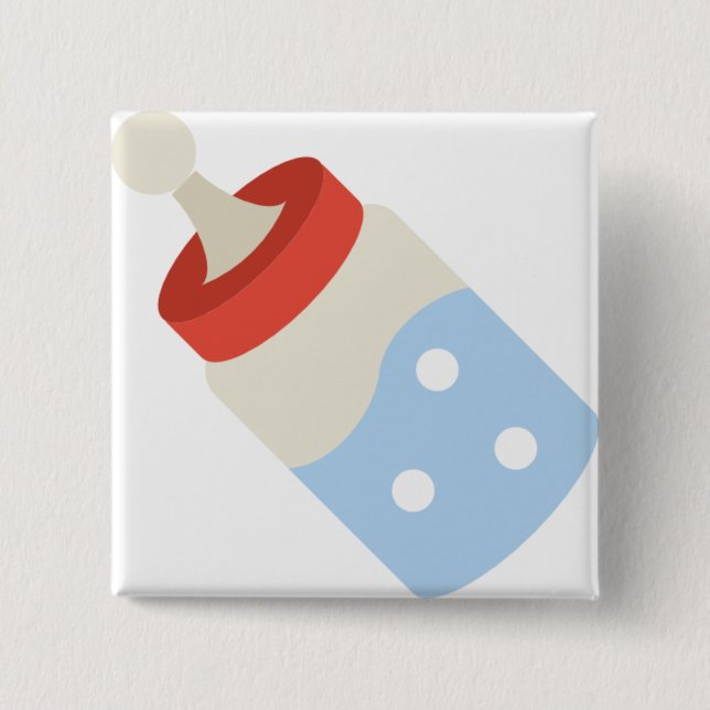 Babyflasche Button (Vorderseite)