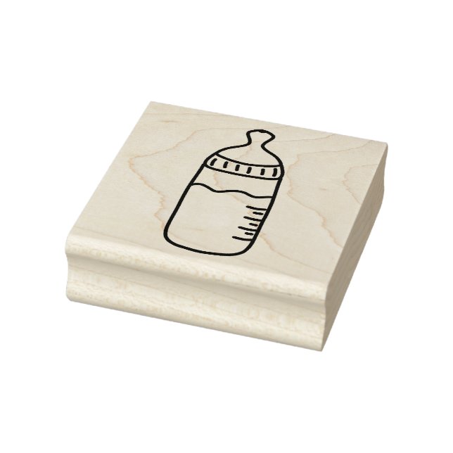 Babyflasche Gummistempel (Stempel)