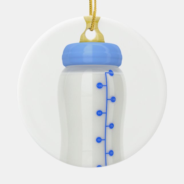 Babyflasche Keramik Ornament (Vorne)