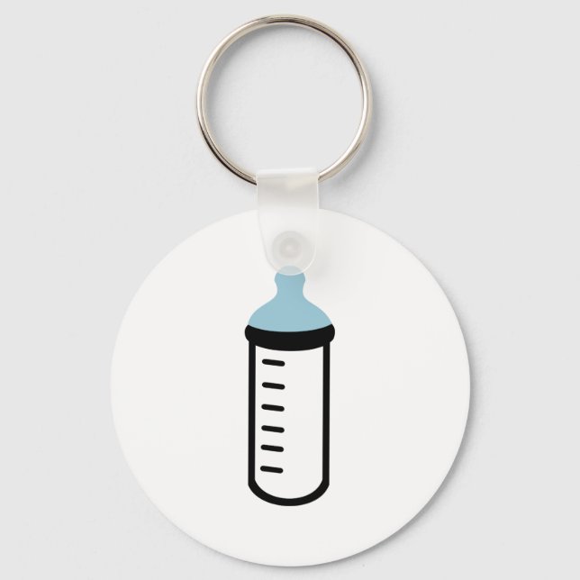 Babyflasche Schlüsselanhänger (Vorderseite)