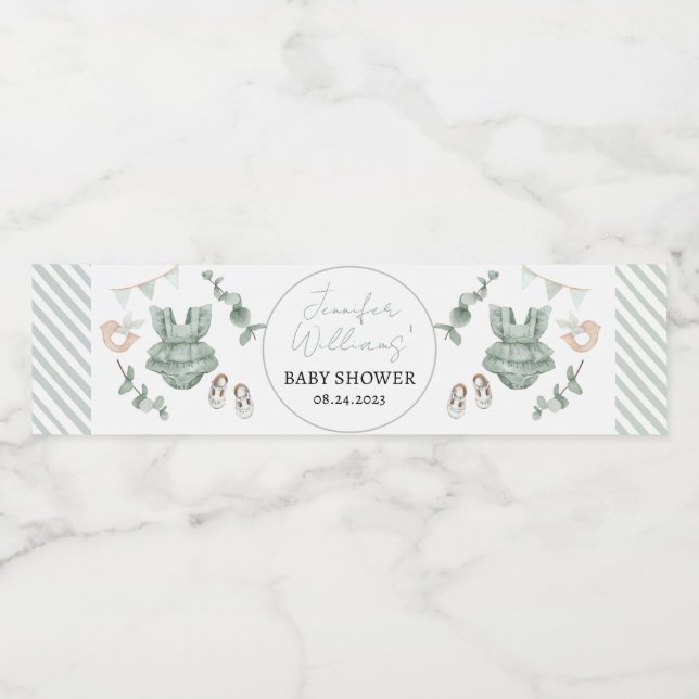 Babyflaschen (Einzelnes Label)