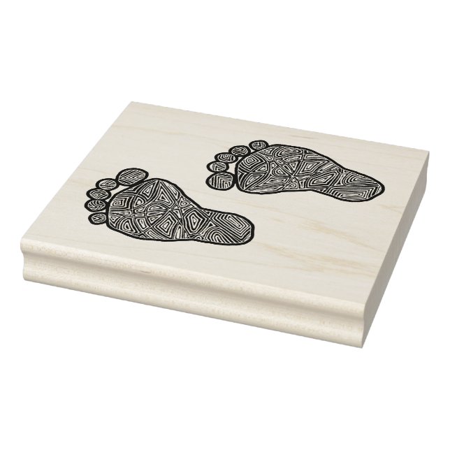 BabyFootprints Gummistempel (Stempel)