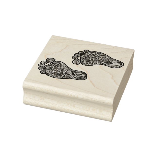 BabyFootprints Gummistempel (Stempel)