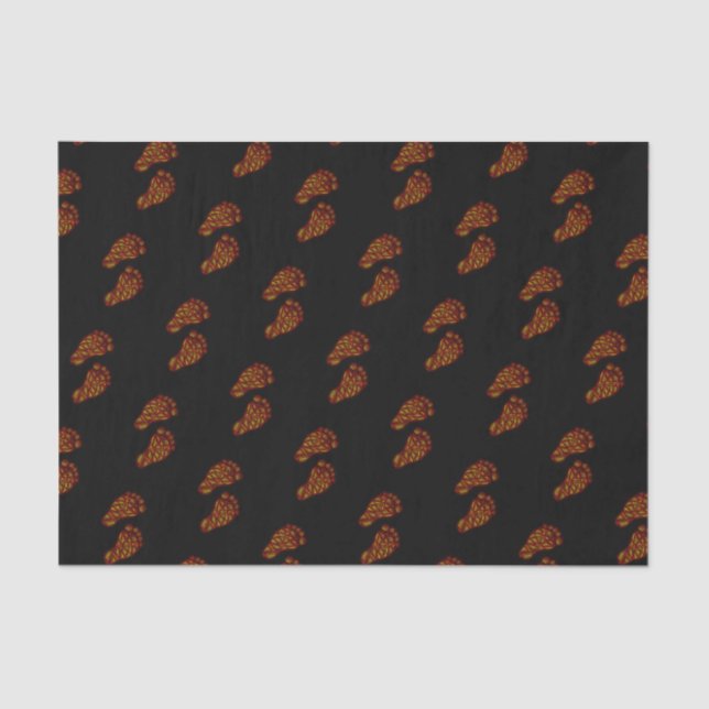 BabyFootprints Seidenpapier (Vorderseite)