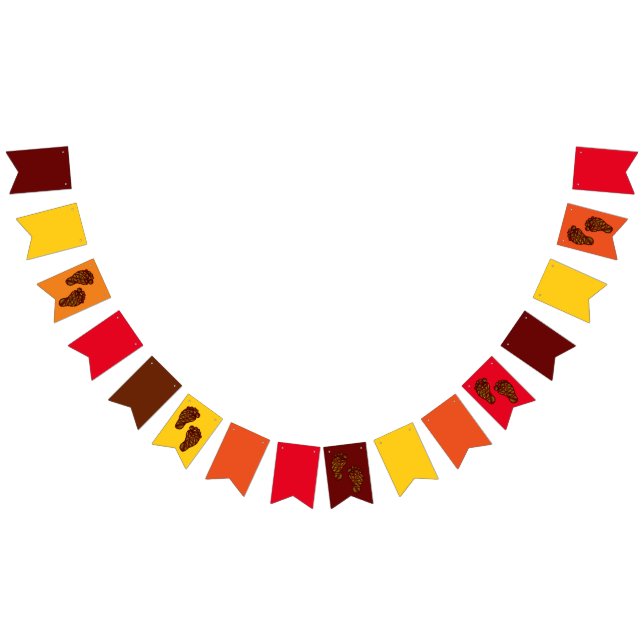 BabyFootprints Wimpelkette (Alle)