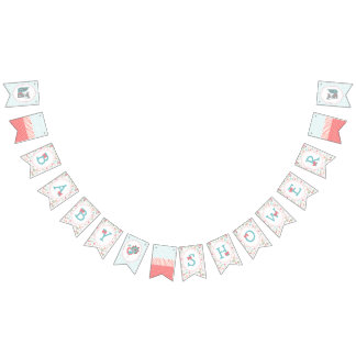 Babyfox-Babyparty-Flaggen-Fahne Wimpelkette