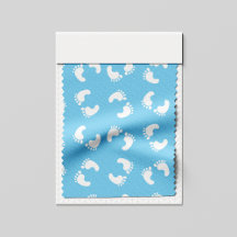 Babyfußabdrücke, Babyfuß, Fußstapfen, Blau, Junge