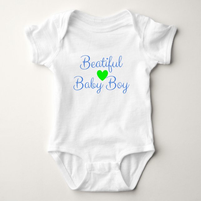 Babygeschenk für Neugeborene - schön Baby Strampler (Vorderseite)