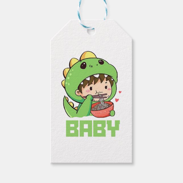 Babygotzin Geschenkanhänger (Vorderseite)