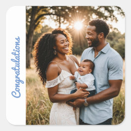 Babygratulation Sticker