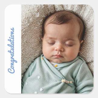 Babygratulation Sticker Geburt