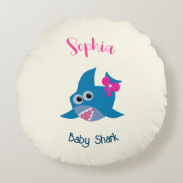 Babyhai Rundes Kissen