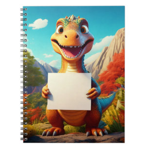 Babyheft - Ihr Name hier - Dinosaurier Notizblock