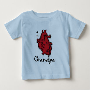 Babyherz Grandpa Crawler Baby T-shirt