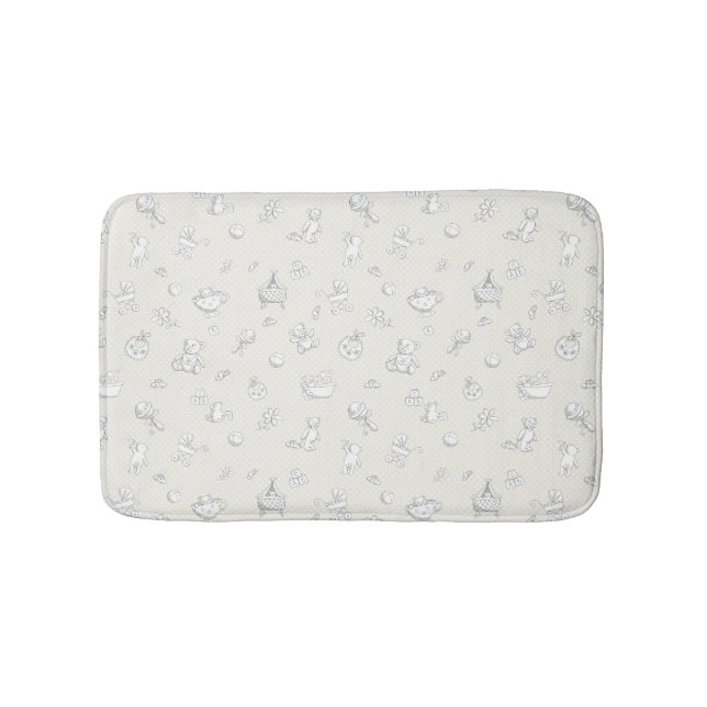 Babyhintergrund Badematte (Vorderseite)