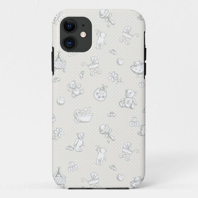 Babyhintergrund Case-Mate iPhone Hülle (Rückseite)