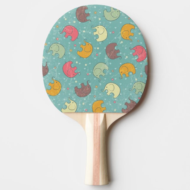 Babyhintergrund Tischtennis Schläger (Vorderseite)