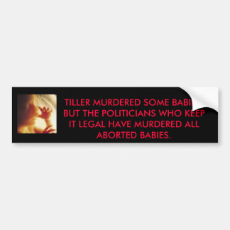 babyinwomb2, PFLÜGER ERMORDETE EINIGE BABYS, ABER Autoaufkleber