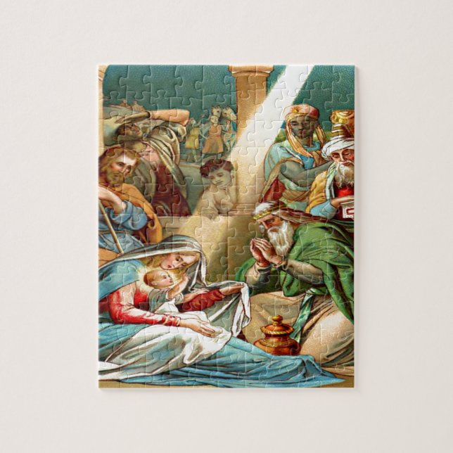 Babyjesus-Puzzlespiel-Entwurf (Vertikal)