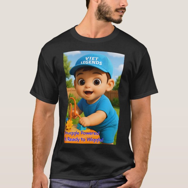 babyJoy Series 7 #VL - Snuggle Powered Men T-shirt (Vorderseite)