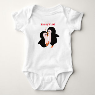 Babykarodysuit für Mommy-Liebe Baby Strampler