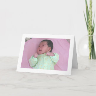 Babykarte Karte